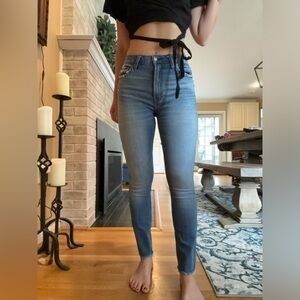 Abercrombie Simone High Rise Slim Denim Jeans, size 2